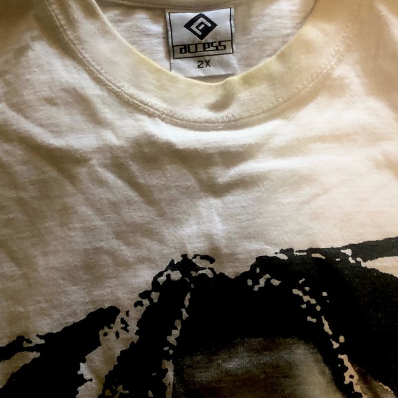 RARE- 1990’s- ACCESS 2XL- BOB MARLEY GRAIL GRAPHIC T-SHIRT WEED MUSICIAN BAND - Picture 7 of 7